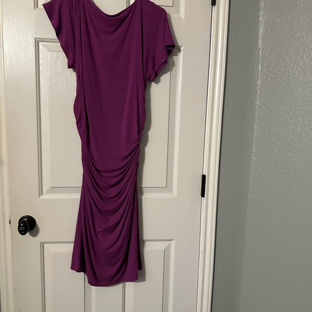 Elegant Purple Women's Dress